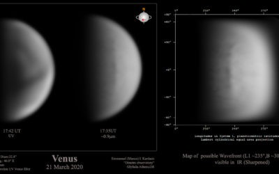 Artículo científico sobre atmósfera de Venus con la participación de Luz Cero