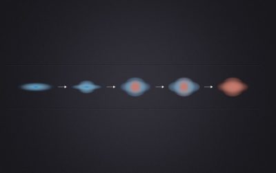 Las galaxias gigantes mueren de dentro hacia afuera