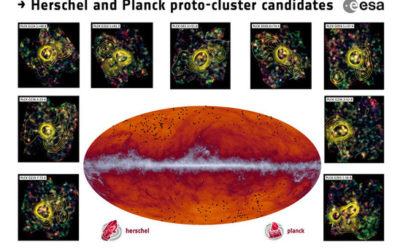 Descubren cientos de nuevas galaxias formadas poco después del Big Bang