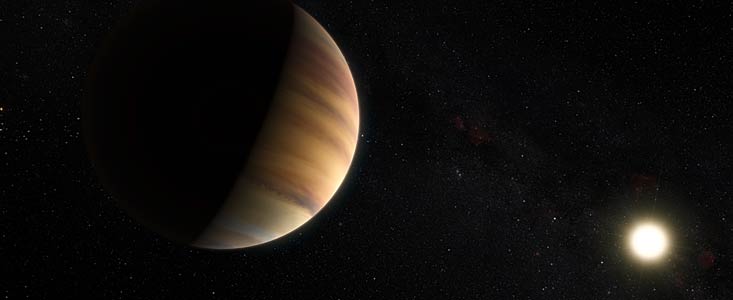 Primera detección de luz visible reflejada en 51 Pegasi b