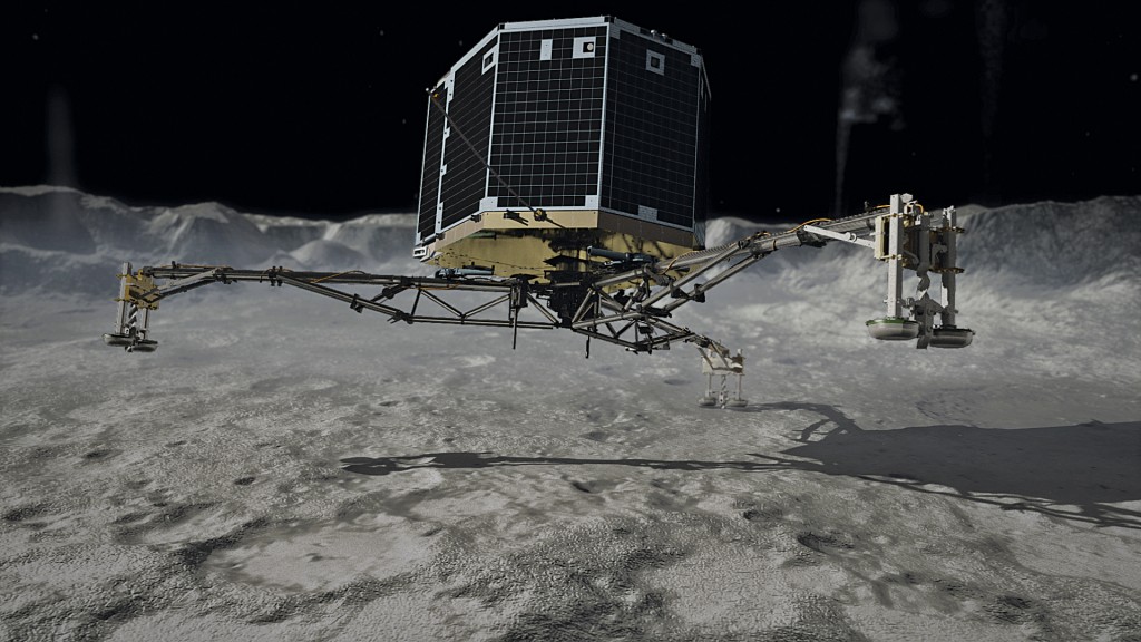 La sonda Philae despierta