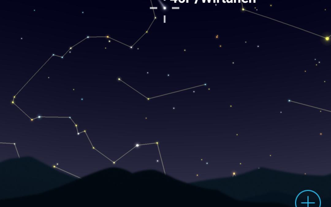 Observación cometa 46P/Wirtanen